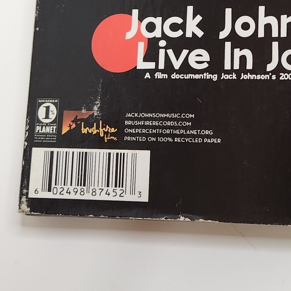 Jack Johnson & Friends 2005 2 DVD Weekend at the Greek Live in Japan - Picture 4 of 4